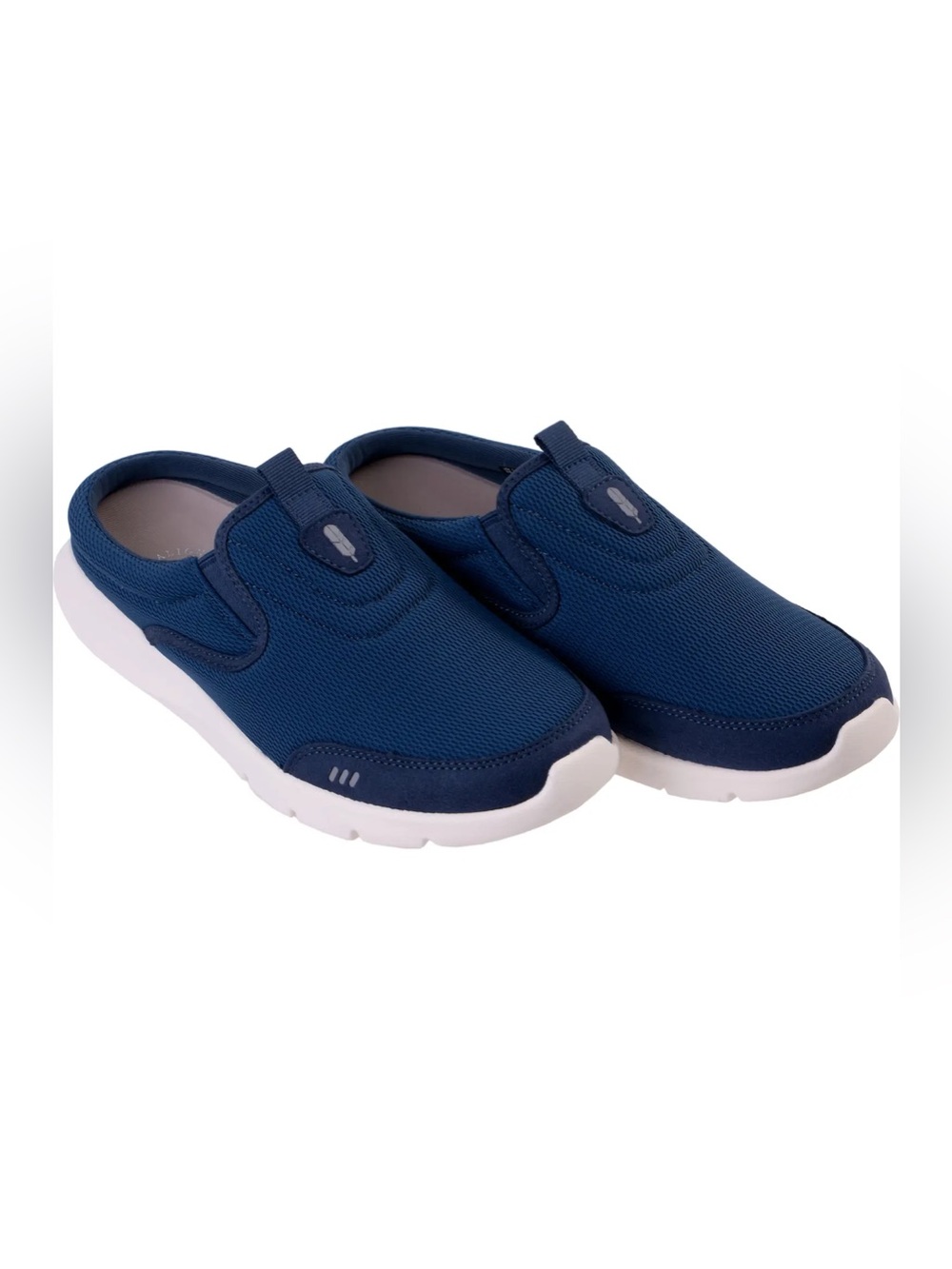 NEW IN BOX Revitalign Harper Slip-On Mule Sneaker Size 11 in Navy Blue